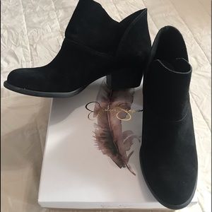 Jessica Simpson Black Destie Booties